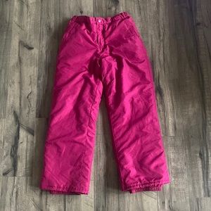 Magenta purple ski pants